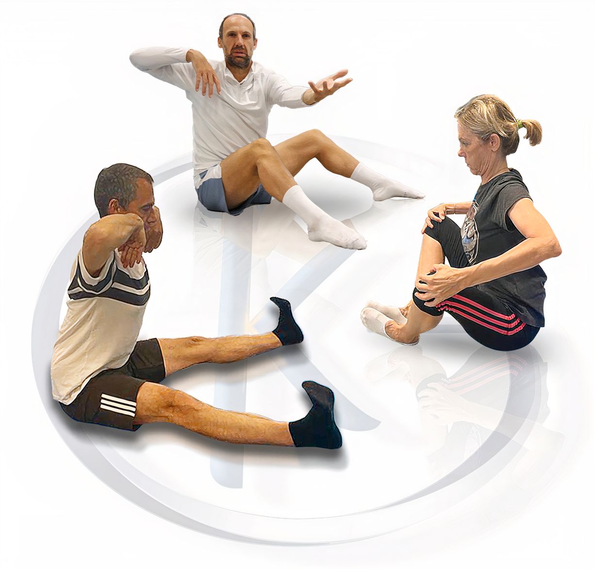 groupes d'élèves du K postural